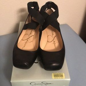 Jessica Simpson ballet flat 8.5 black
